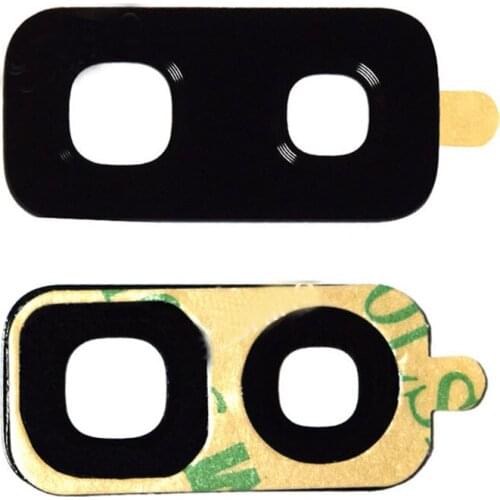 For Samsung Galaxy S9 PLUS G965 Housing Rear Back Camera Glass Lens Cover with Adhesive