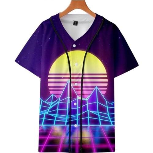 Retro Vaporwave Baseball T Shirt Japan Vaporwave Aesthetic Vaporwave T-Shirt Funny Tops Tee Shirt Harajuku Streetwear Tshirt