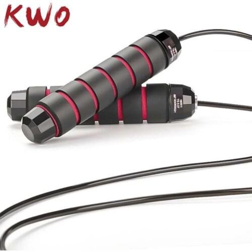 Fitness Quality Adjustable Heavy Training Speed Handle Stainless Weighted Springseil Skipping Jump Rope