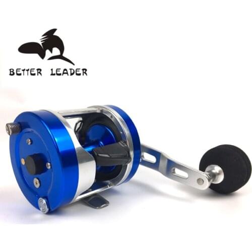 ORJD Saltwater Sea BaitCasting Fishing Reels Right Hand 6.0:1 Gear Ratio Cast Drum Wheel 6+1BB Boat Reel 12kgs Drag Jigging Reel
