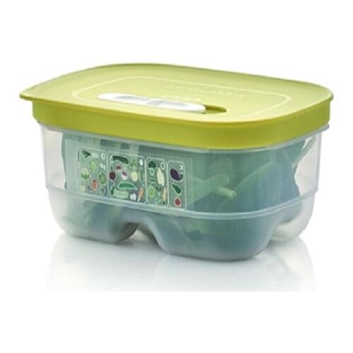 Food Kitchen Storage Box Tupperware Sera Series Vegetable Fruit Storage Container 800ml, Sealed Vacuum Cover Cans, Organizer