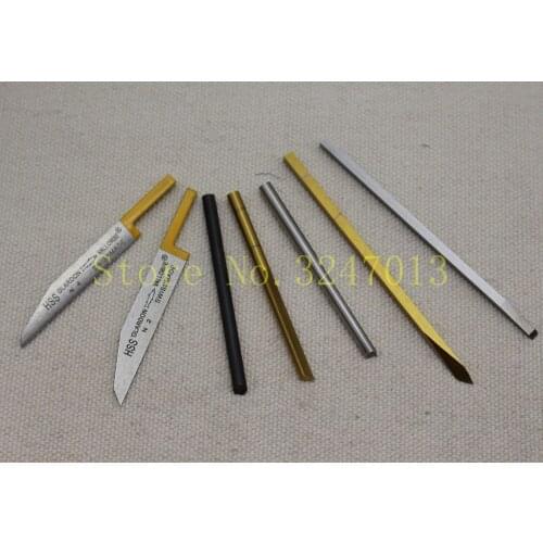 Square Rhombic Sector Graver knives for Machine Engraving