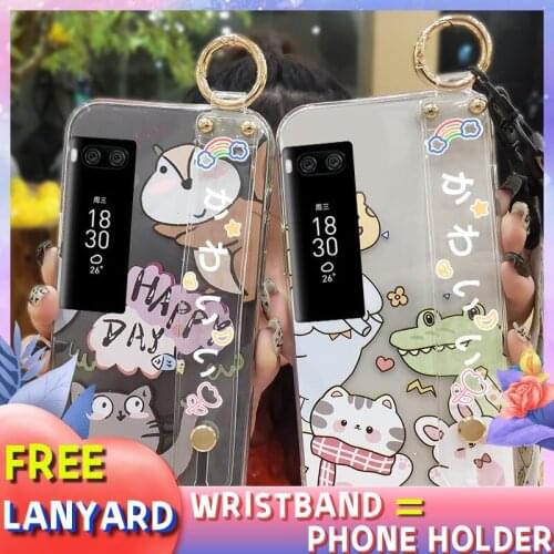 Soft Case Cartoon Phone Case For Meizu Pro 7 Plus Black Case astronaut Fashion Fashion Design