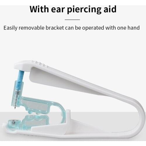 Ear Stud Piercer Ear Clamp Hole Piercer Assisting Tool Self Piercing Aid Tool, Piercing Assisting Tool Machine Kit