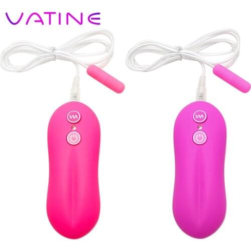 VATINE Urethral Plug Vibrator G-Spot Massager Vibrating Egg Mini Bullet Vibrator Sex Toys for Women Remote Control 10 Speed