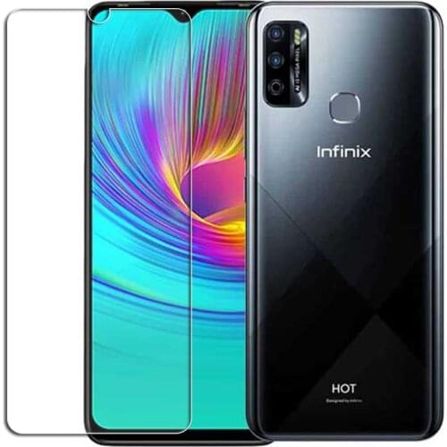 9H HD Tempered Glass For Infinix Hot 10 Lite Protective Film ON Hot10Lite Phone Screen Protector Cover