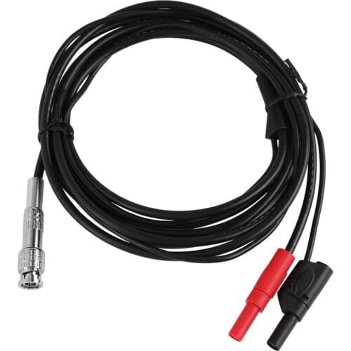 Hantek Oscilloscope Probes Auto Test Cable HT30A BNC to Banana Adapter Dual Banana Head Multipurpose Test Line 1008C 6074BE 2D72