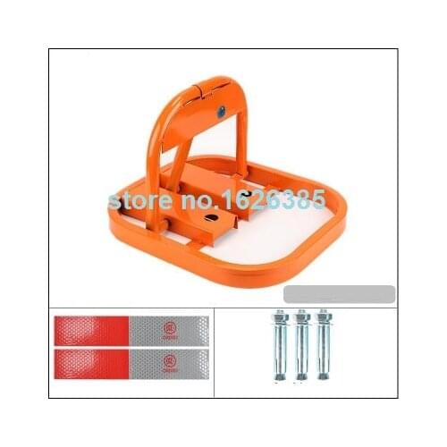 4.5KG O shaped type car auto lock parking place stop ground lock car steering wheel lock