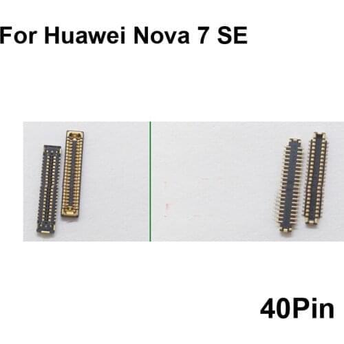 5pcs Dock Connector Micro USB Charging Port FPC connector For Huawei Nova 7 SE logic on motherboard mainboard Nova7 Se