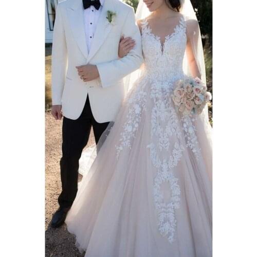 Boho Beach Bohemian Wedding Dresses 2020 Womans Plus Size Bride Gowns