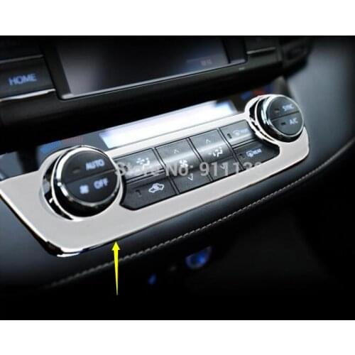 Car Console panel switch Cover Trim cover for Toyota RAV4 2013 2014 2015 2016