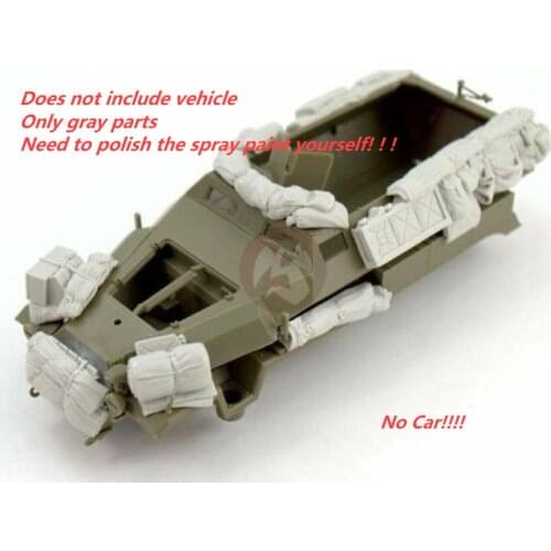 1:35 Scale Resin Die-casting Made Of Armored Vehicle Parts Modification Does Not Include Tank Unpainted Model 35931