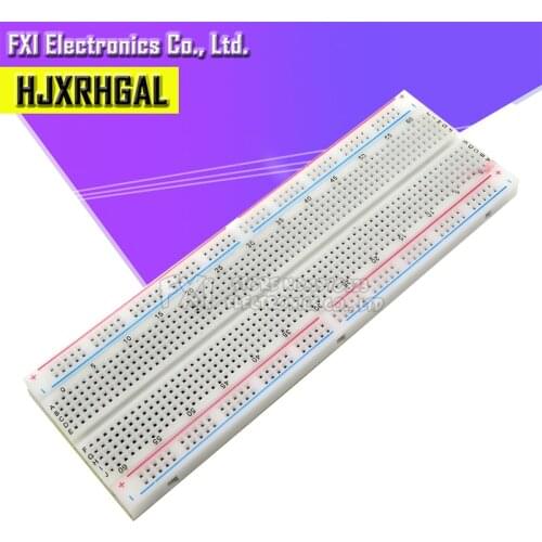 Breadboard 830 Point Solderless igmopnrq PCB Bread Board MB-102 MB102 Test Develop DIY Protoboar