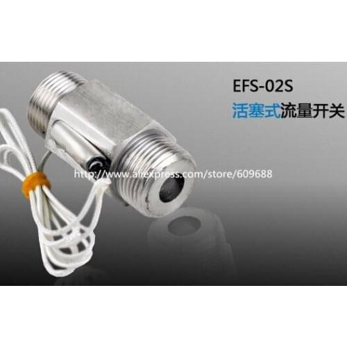 Stainles Steel Piston type flow switch,Luquid Flow Sensor Switch ZFS-02S ZFS-03S ZFS-03S ZFS-04S