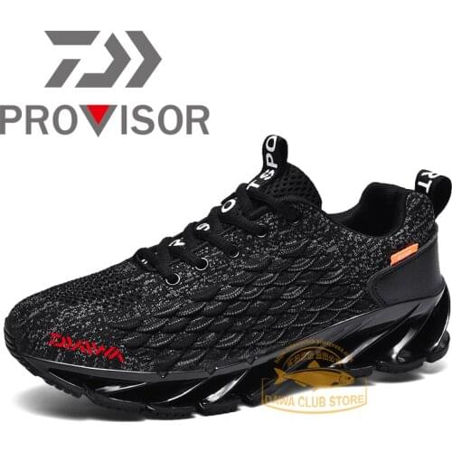 2021 DAIWA Fishing Shoes Mens Outdoor Breathable Mesh Fitness Fishing Shoes Non-slip Wear-resistant Sports Shoes