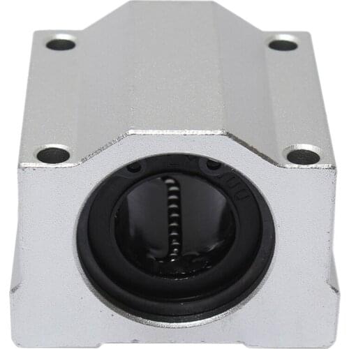 New SCS20UU 20mm Linear Motion Ball Bearing Slide Bushing Block Steel