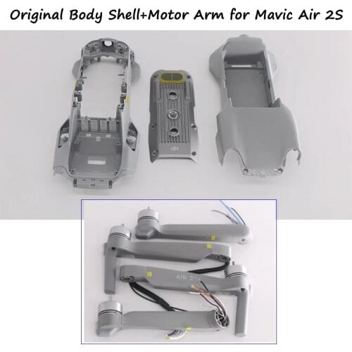 Original Body Shell Motor Arm for DJI Mavic Air 2S Front Upper Cover MIddle Frame Bottom Shell Front/Rear Left/Right Arms