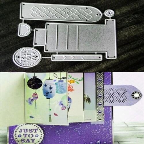 Greeting card background label Metal Cutting Dies for DIY Scrapbooking Album Paper Cards Decorative Crafts Embossing Die Cuts