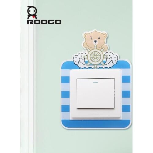 Roogo Acrylic Wall Stickers