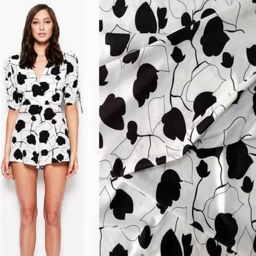 Polyester Fabrics Cloth Summer Skirt Sewing Material Tablecloth Dress Shirt Textile Custom Printed Needlework by the yard