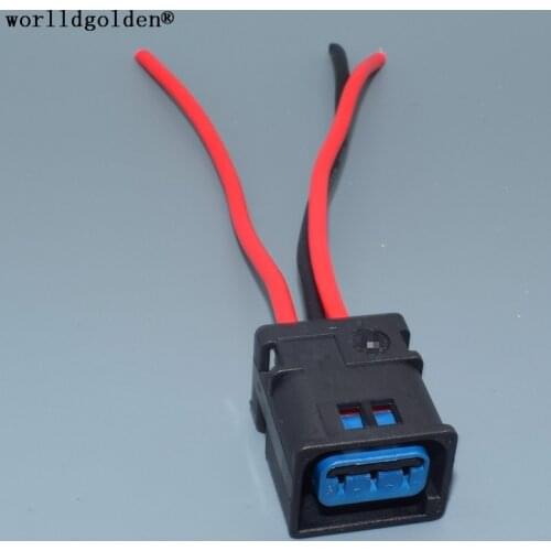 Worldgolden 3 Pin/Way 2.2mm female Ignition Coil High Voltage Connector Plug For Ford Focus COIL Honda
