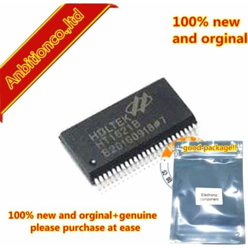 10pcs 100% new and orginal HT1621B SSOP48 RAM Mapping 32x4 LCD Controller for I/O MCU in stock