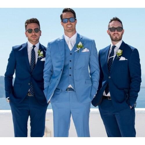2021 Autumn Fashion Classic Luxury Gentleman Dark Blue Suit Men High Quality Custom Business Blazers Mens Fashion Wedding Dress