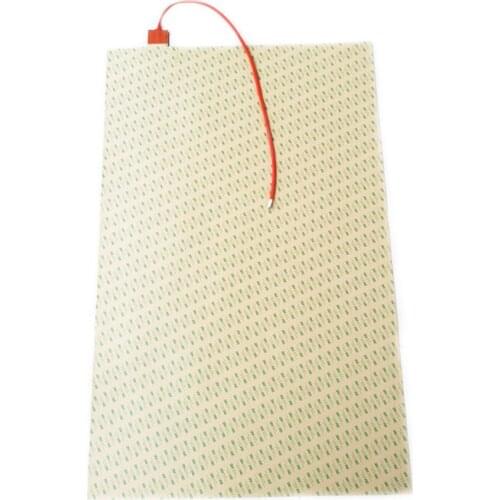 380V 6500W 800*1320*1.5mm Silicone Conveyor Belt Heater adhesive 2 side 1000mm lead wire