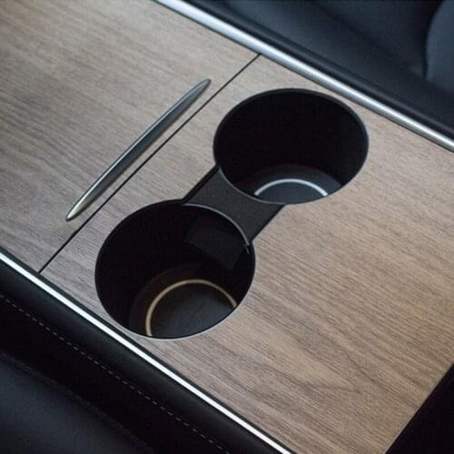 Car Cup Holder Clip for tesla Model 3 2021 Model Y 2021 Accessories Car Water Cup Slot Slip Limit Clip ABS Cup Holder Li