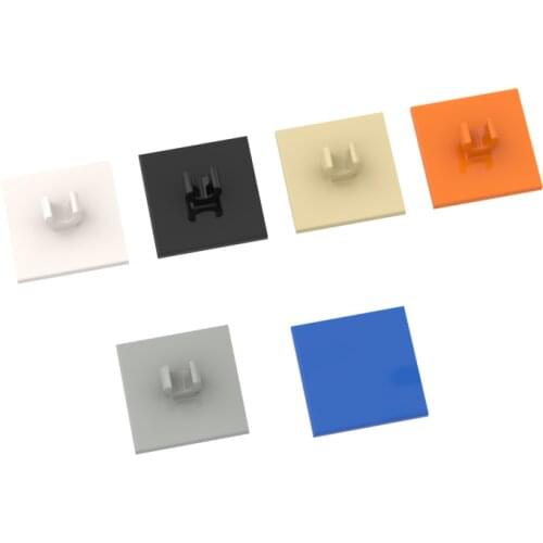 BuildMOC 15210 2 x 2 square sign For Building Blocks Parts DIY Construction Creative gift Toys