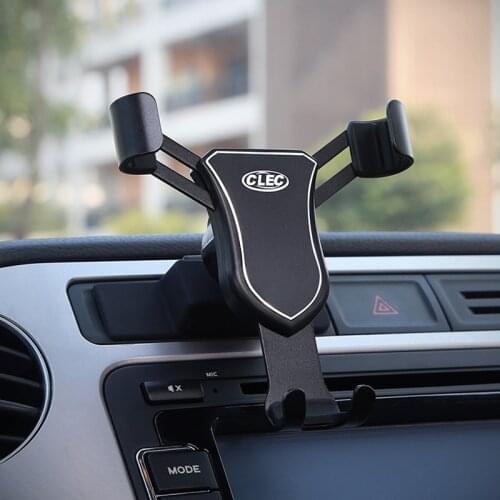 Car Air Vent Mount Phone Holder Mobile Phone Cradle Smartphone Stand For VW Volkswagen Tiguan I 2007-2016 / Polo V 6C 2014-2017