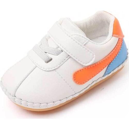 Baby Girls Sneakers Kids Shoes Autumn Soft-soled Breathable Toddler Shoes 0-2 Years Infant Boys Casual Leather Shoes