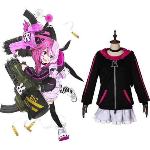 Game #COMPASS Megumegu Cosplay costume adult costume full set custom made outfit
