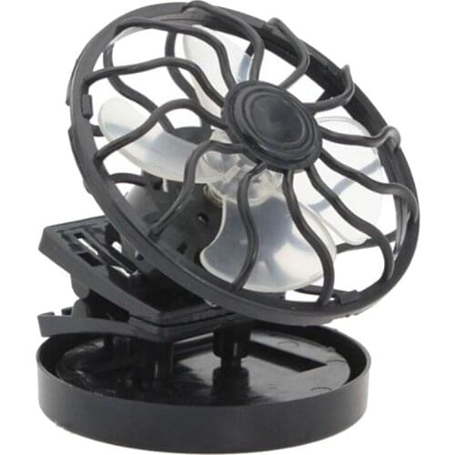Clip-on Cap Mini Solar Energy Fan & Baseball Cap Air Cooling Fan Handsfree D