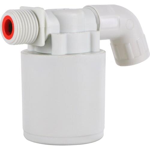 Garden Irrigation Water Level Valve 1/2 Inch Male Thread Straight-Through Water Level Valve Tower Float Ball Valve Tank Valve