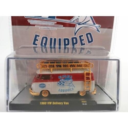 M2 Machines 1/64 Chase VW DELIVERY VAN 1960 Diecast Collection of Die-casting Simulation Alloy Model Car Children Toys