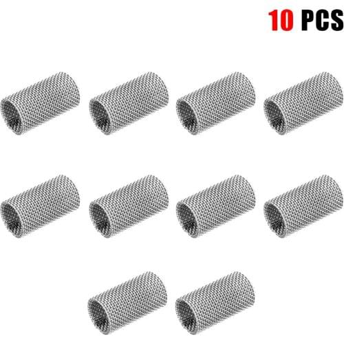LEEPEE 310s Stainless Steel For Diesel Air Parking Heater 3-Layers Car Glow Plug Burner Strainer Screen 10Pcs Filter Mesh