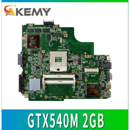 K43SV Motherboard 2GBGTX540M/1GB GT630M for ASUS A43S X43S K43S A43SJ K43SV laptop Motherboard K43SV Mainboard K43SV Motherboard