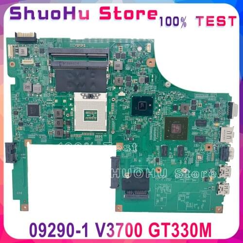 KEFU 09290-1 Motherboard For DELL Vostro V3700 Motherboard HM55 GT330M original Test CN-0WTW8F 0WTW8F WTW8F 48.4RU06.011 09290-1