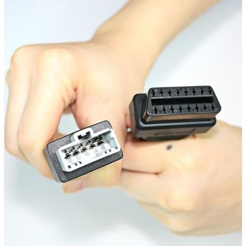 5 To 16 Pin OBD2 Diagnostic Tools Automobile EML327 Extension Cable OBD Connectors For CR-Z Jazz FR-V Torneo