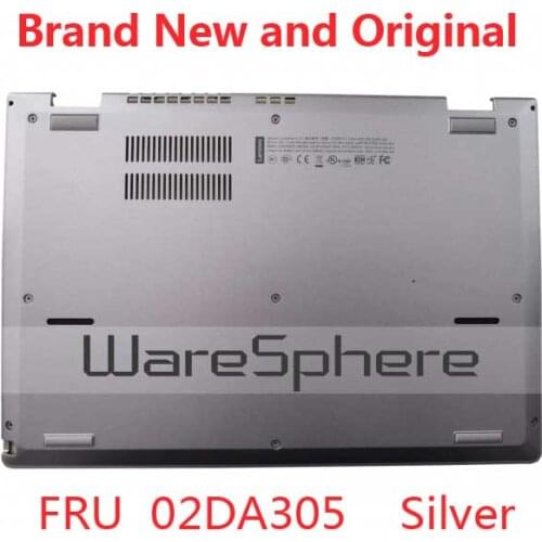 New and Original Bottom Base Cover Bottom Case For Lenovo ThinkPad Yoga L380 Yoga S2 02DA305 460.0CT0Q.0003 Silver Free Shipping
