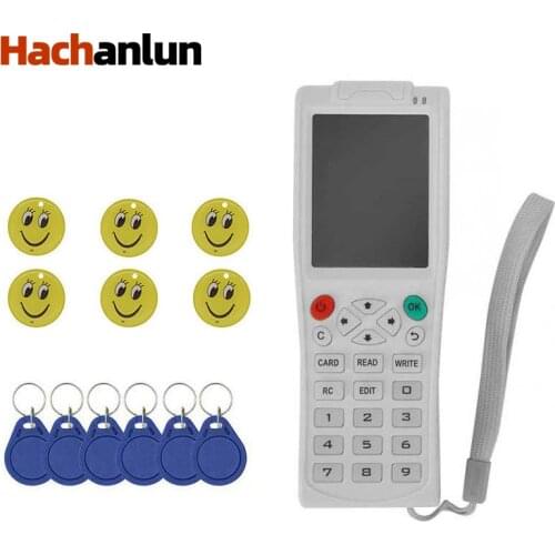 English Version Newest Icopy5 Duplicator With Full Decode Function Smart Card Key Machine Rfid Copier Fuid Key Reader Nfc Writer