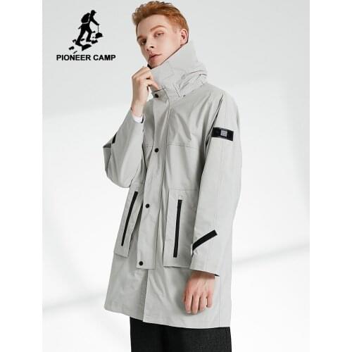 Мужские длинные куртки Pioneer Camp China At AliExpress