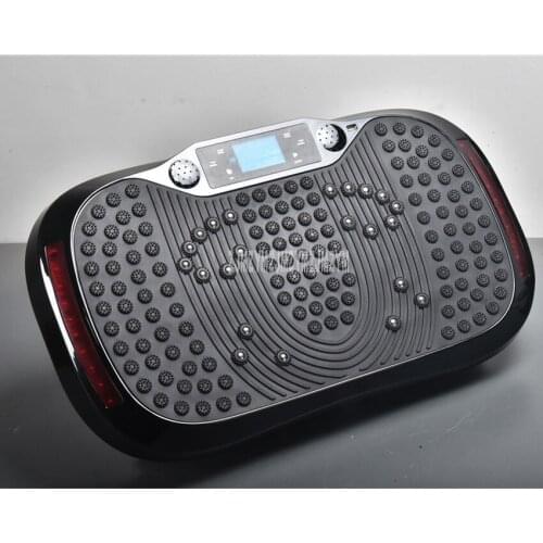 Mute Electric Fat Burning Machine Magnet Function Bluetooth Music Remote Control Indoor Vibration Fitness Massager Body Shaper