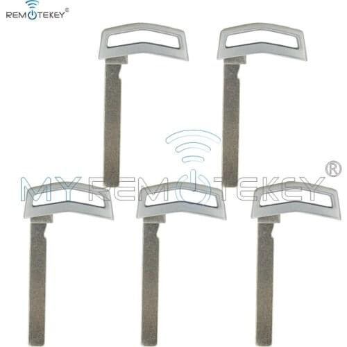 Remtekey 5pcs 81996-B1500 remote small insert key blade for Hyundai Genesis G80 G90 2017 2018 emergency blank key blade