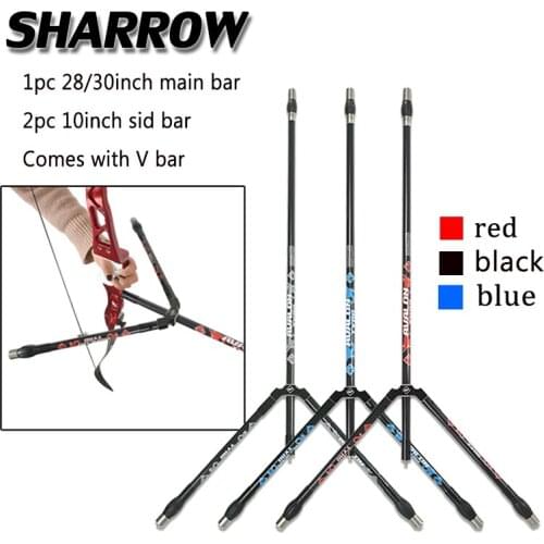 1Set 28/30 inch Recurve Bow Carbon Stabilizer System Balance Rod Bow Damping Competition Stabilizer Shooting Hunting Accessories