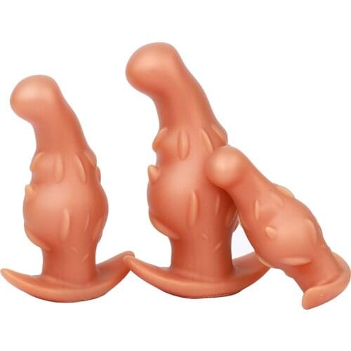 Silicone Anal Plug Large Anal Sex Toys for Women Men Big Butt Plug Dildo Vaginal Anal Dilator Prostate Massage Anus Expansion