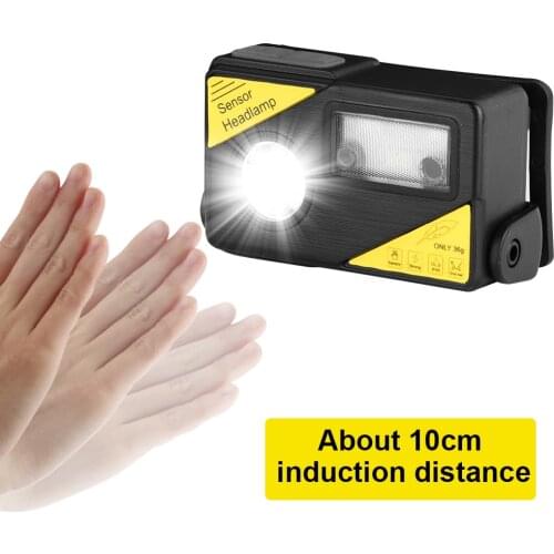 Super Bright Rechargeable XPG LED Headlamp with Sensor Switch Multifunctional LED Headlight Used for Running, Night Fishing, Etc