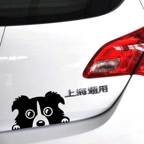 Car-styling Reflective Car Sticker Shepherd Dog Guard Decal For VW Golf 7 Mercedes Toyota Renault Opel Polo Skoda Mazda 3 Volvo