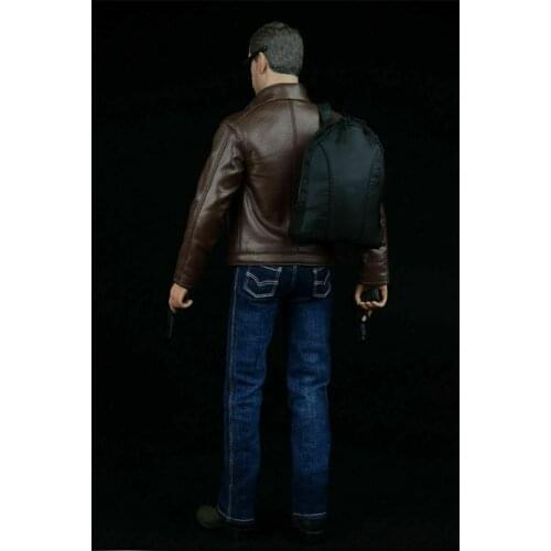 1/6 Toy Center CEN-M02 The Agent Of Leather Suit For 12" Male Cloth Set Gifts